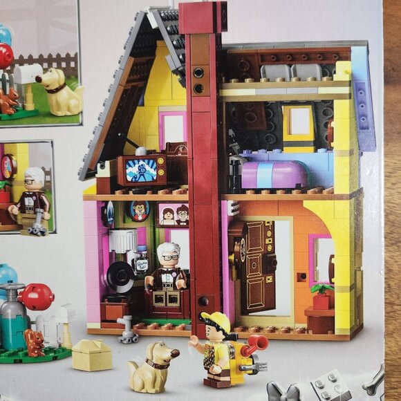 NEW Lego Disney Pixar UP House Building Set Toy with Balloons Movie Kit 43217 Br - Picture 14 of 16